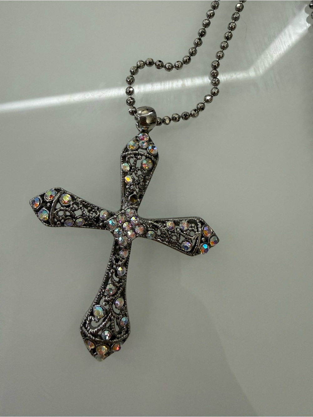 Premier designs Angelina cross necklace